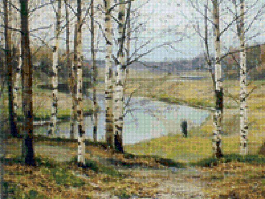 русская осень - пейзаж, природа - предпросмотр