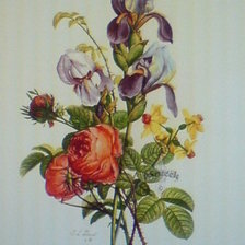 Схема вышивки «гобелен»