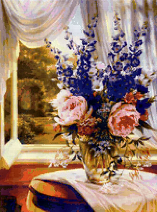 Натюморт - цветы - предпросмотр