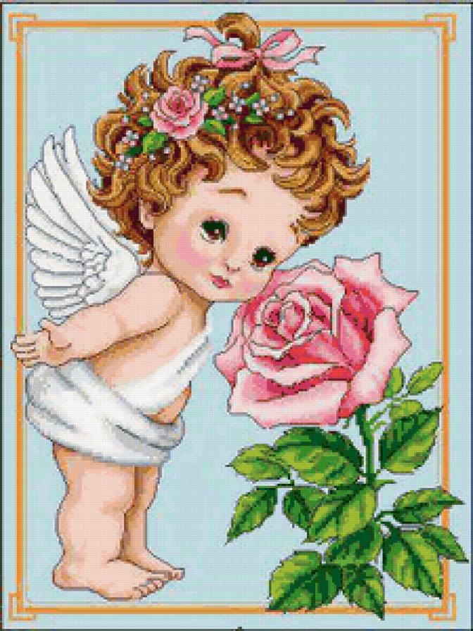 Милый ангелочек) - ангел - предпросмотр