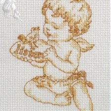 Оригинал схемы вышивки «ребенок» (№8791)