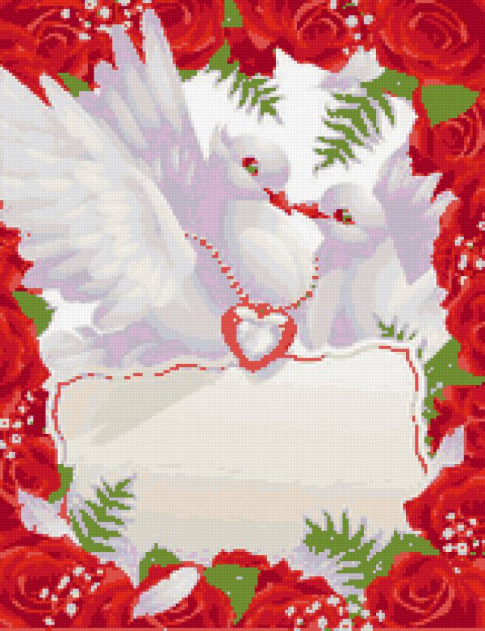 свадебные голуби - свадьба, голуби - предпросмотр