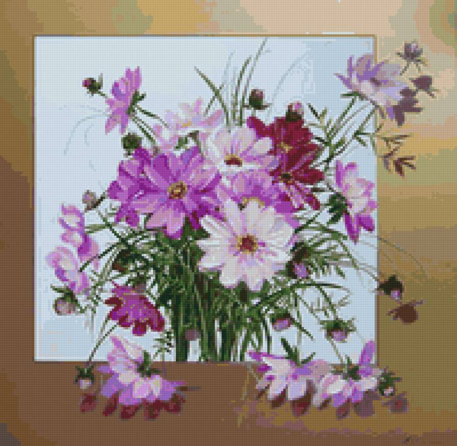 цветы - букет, цветы - предпросмотр