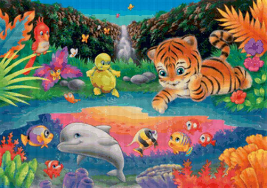 у реки - предпросмотр