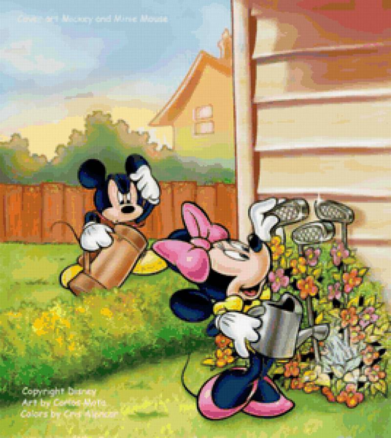 микки и минни - предпросмотр