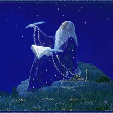 Схема вышивки «Звездочет»