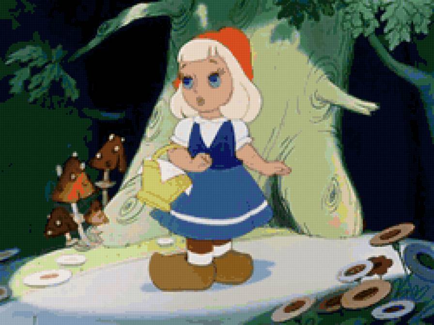 Красная шапочка - девочка, сказка - предпросмотр