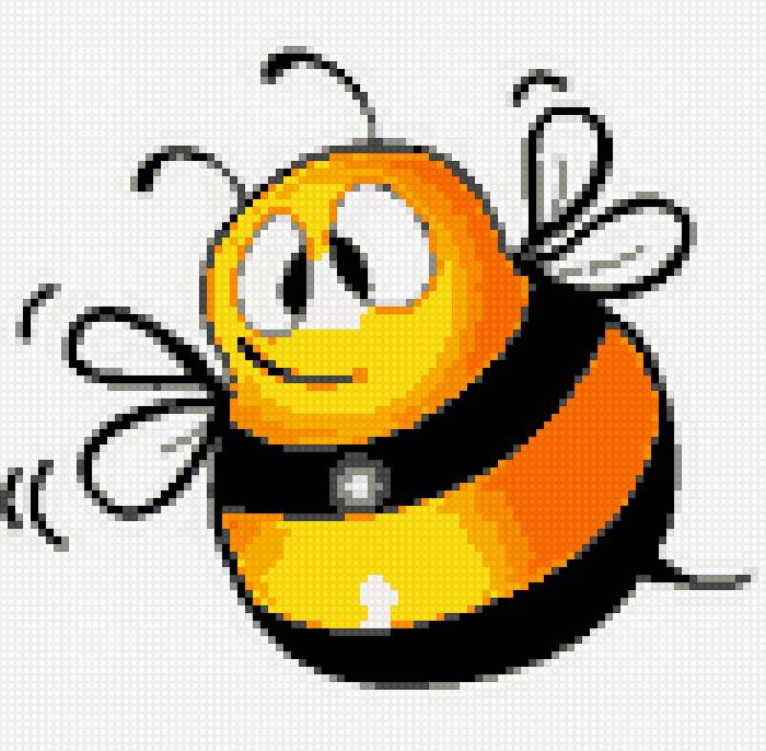 Пчела_1 - пчела, для детской - предпросмотр