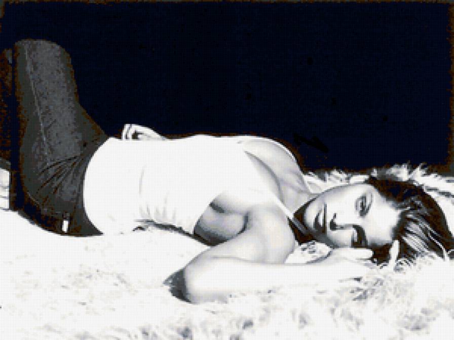 модель - девушка, модель - предпросмотр