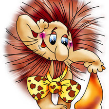 Схема вышивки «дикаренок»