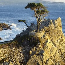 Схема вышивки «море»