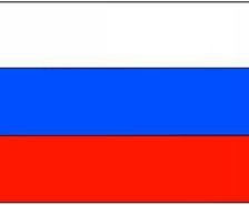 Схема вышивки «Флаг России»