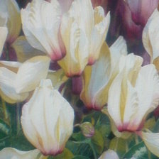 Схема вышивки «райский сад»