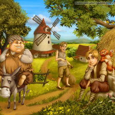 Схема вышивки «кот в сапогах»