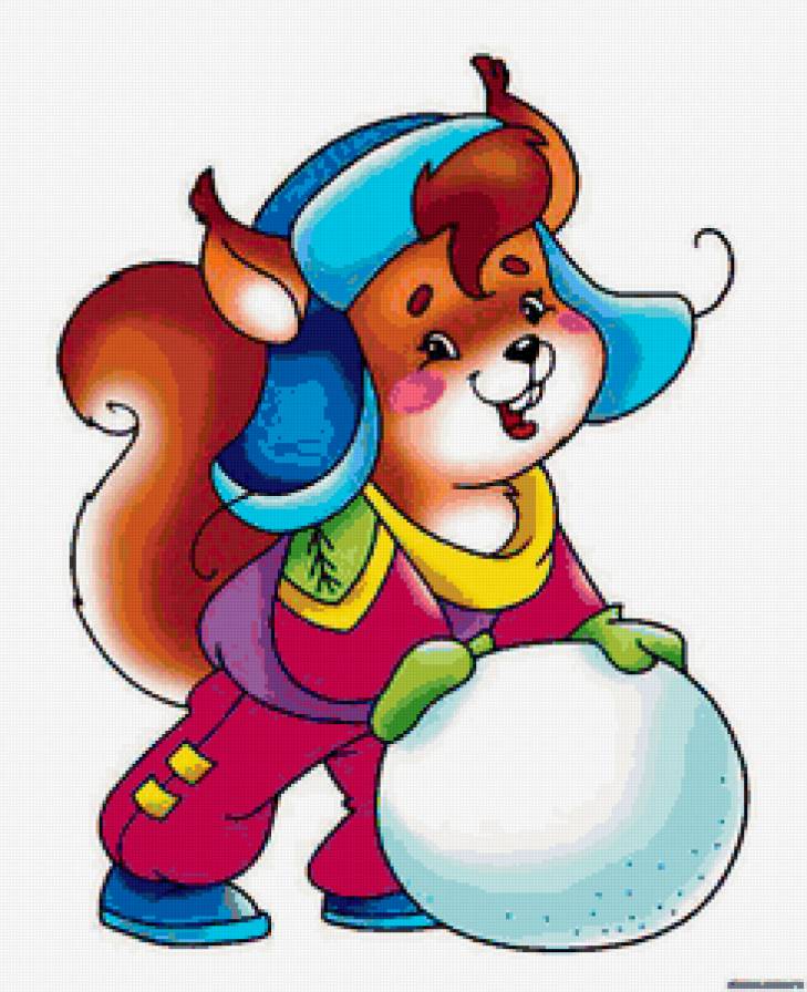 белочка - предпросмотр