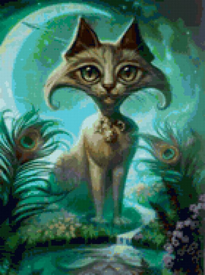 лунная богиня - картинка, знаки зодиака - предпросмотр