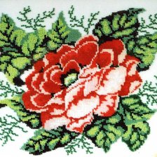 Оригинал схемы вышивки «цветок» (№12466)