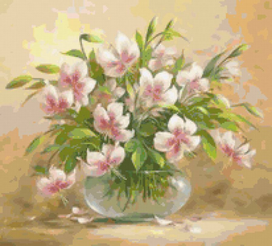 №12637 - цветы в вазе - предпросмотр