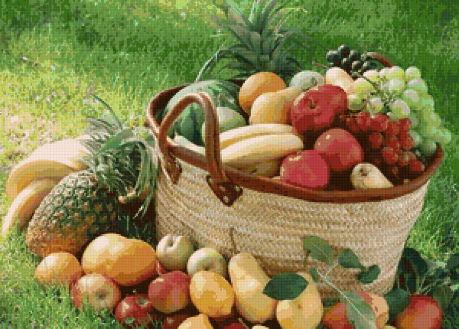 фрукты - фрукты, лето, изобилие - предпросмотр