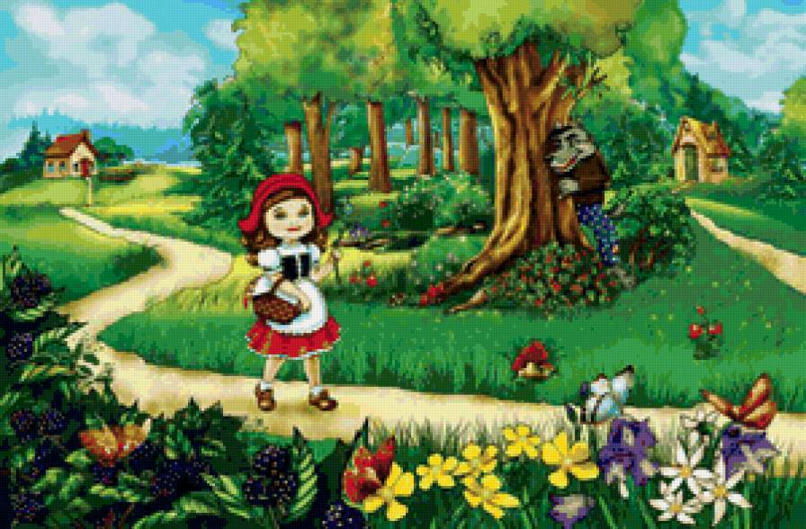 красная шапочка - предпросмотр