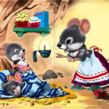 Схема вышивки «мышата»