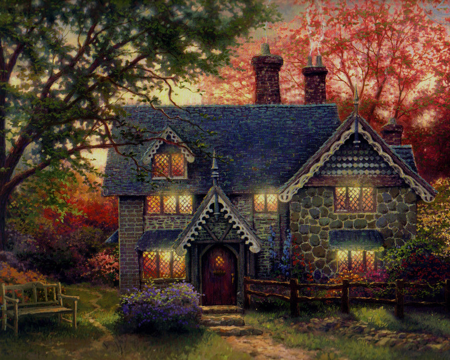 Вечер - оригинал