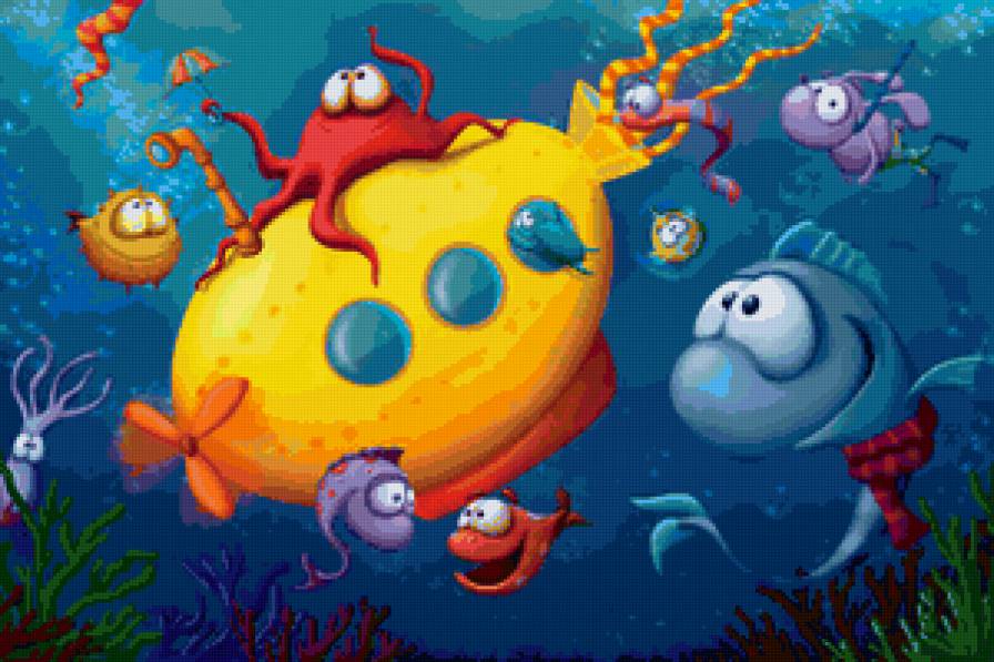 подводный мир - предпросмотр