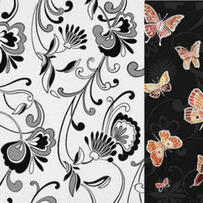 Оригинал схемы вышивки «узоры и бабочки 1» (№13281)