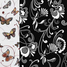 Оригинал схемы вышивки «узоры и бабочки 2» (№13283)