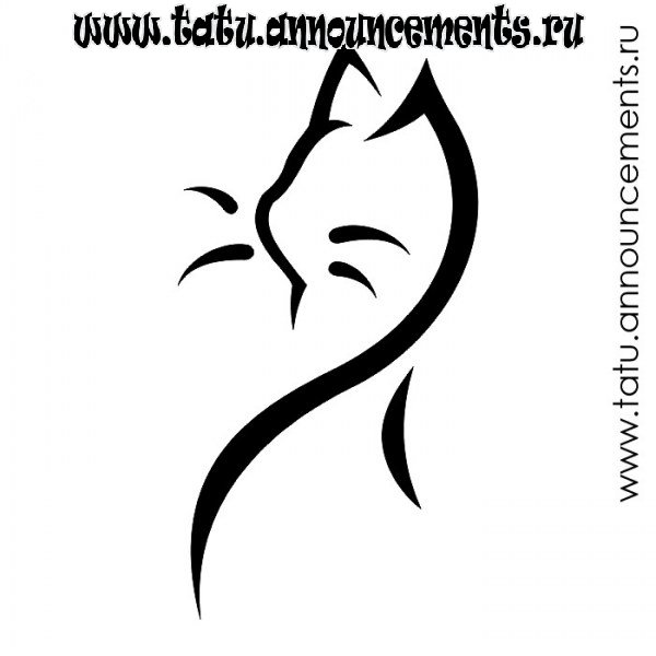 котик - рисунки, кошка - оригинал