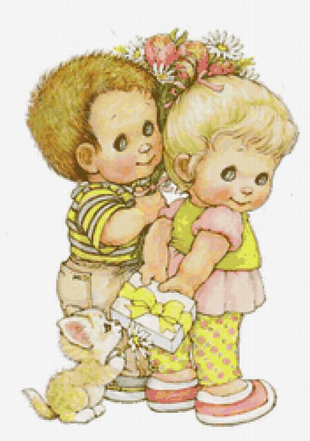 Наши дети - дети, живопись - предпросмотр