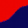 Предпросмотр схемы вышивки «Флаг Южной Кореи» (№14303)