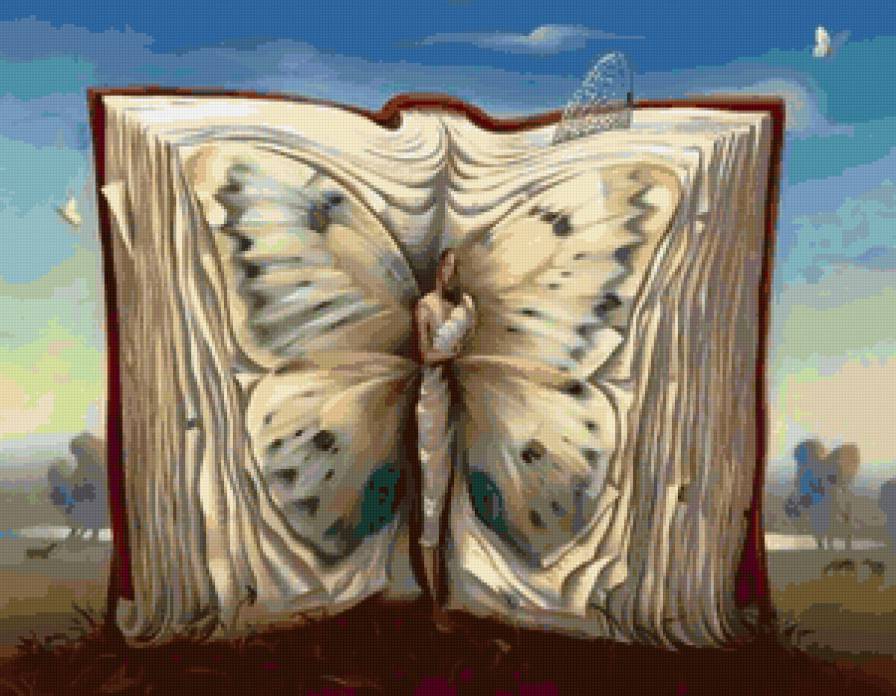 Сальвадор Дали - женщина, живопись, картина, книга - предпросмотр