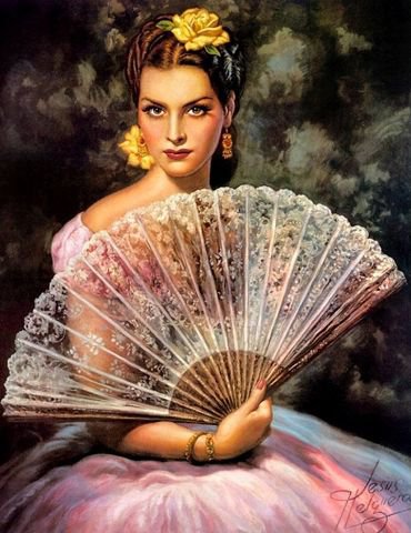 №15502 - живопись, картина, люди, искусство, девушка - оригинал