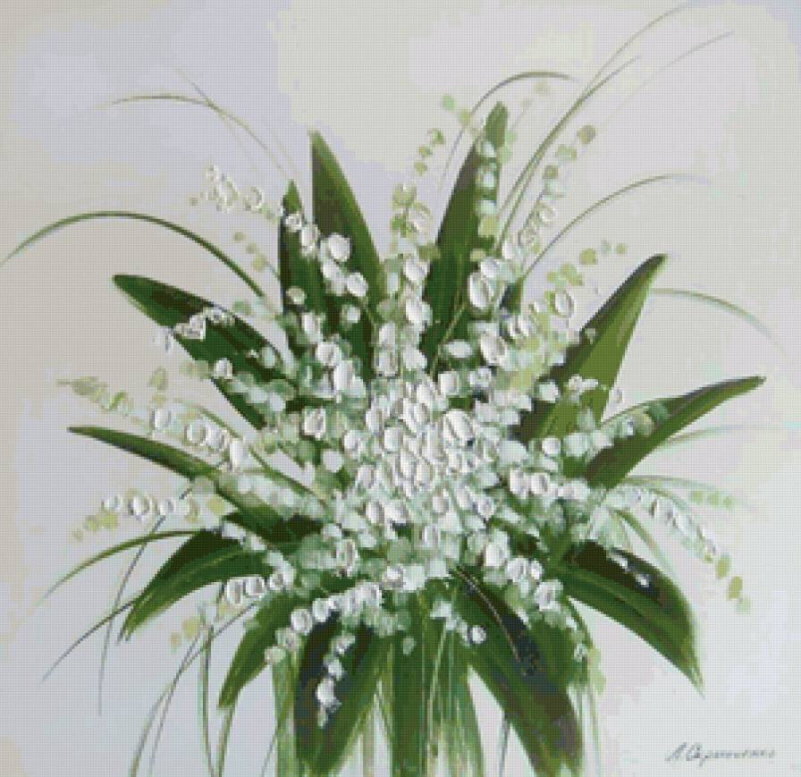 №16663 - ландыши, цветы - предпросмотр