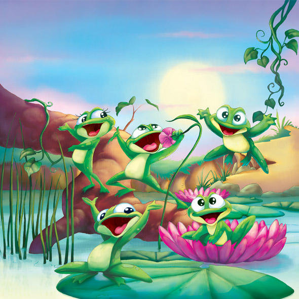 лягушки - оригинал