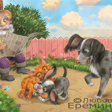 Оригинал схемы вышивки «веселые картинки» (№16976)