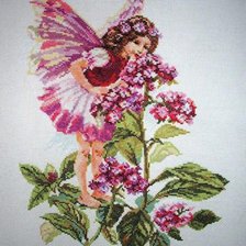Оригинал схемы вышивки «Цветочная фея» (№17305)