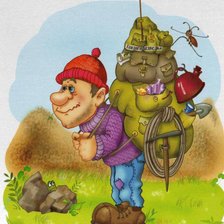 Схема вышивки «Альпинист»