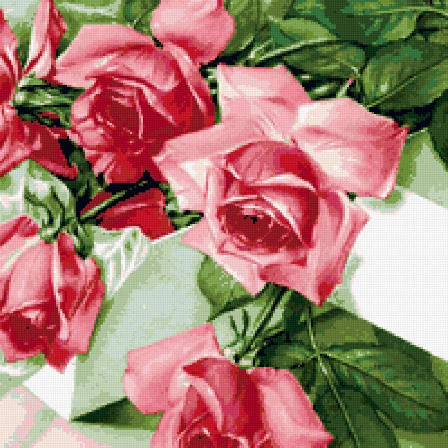 Подушка Роза - предпросмотр