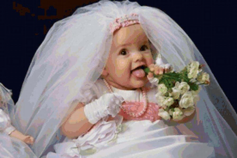 маленькая невеста - невеста, дети - предпросмотр