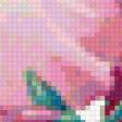 Предпросмотр схемы вышивки «цветы и колибри» (№20074)