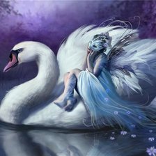 Схема вышивки «фея»