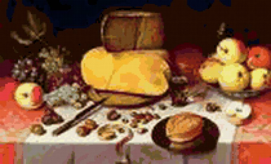 Кухонный натюрморт - кухня - предпросмотр