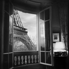 Париж из окна
