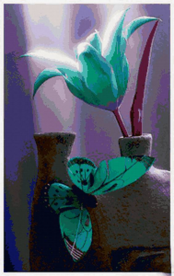 №674576687 - абстракция, бабочка - предпросмотр