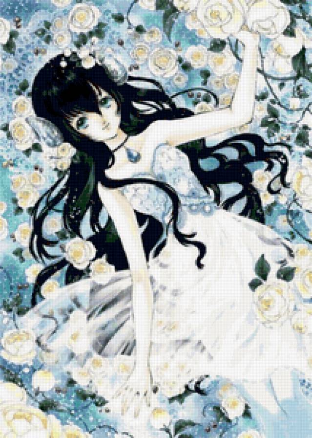 Принцесса анимэ - анимэ, девочка, девушка, принцесса - предпросмотр