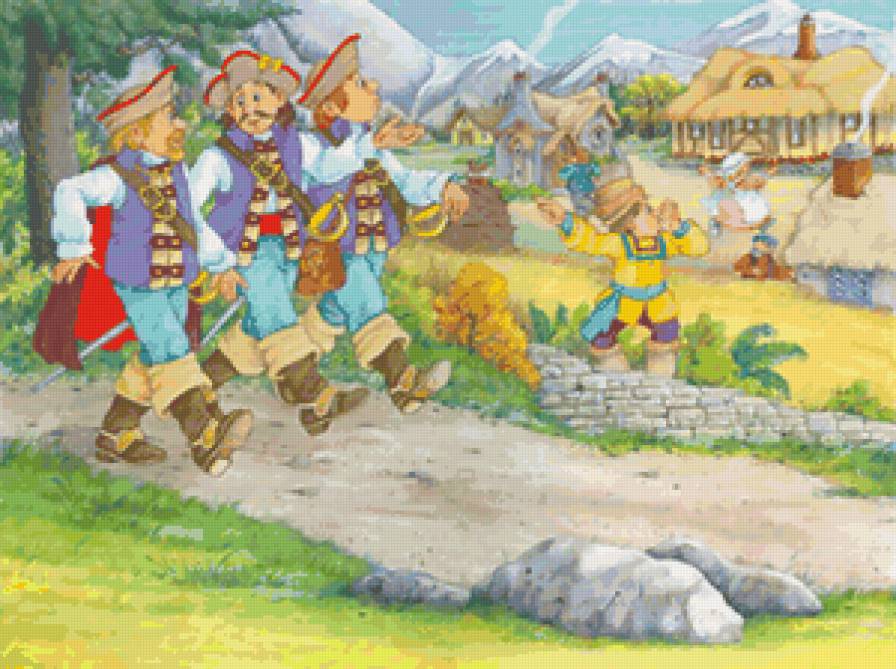 мушкетеры - предпросмотр