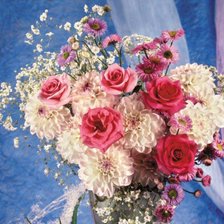 Схема вышивки «букет»