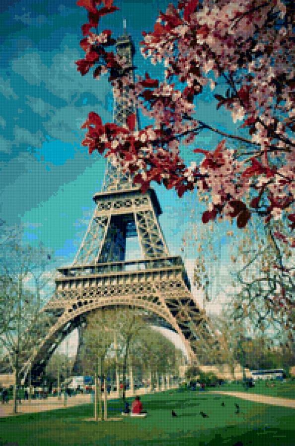 Париж - франция, париж, город - предпросмотр